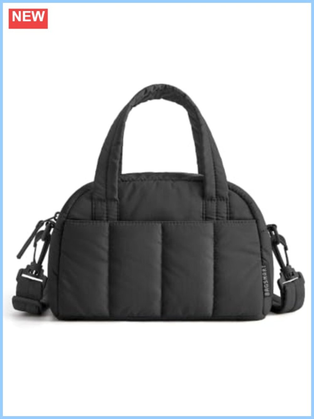 Ultra-Light Puffer Crossbody Bag Mini Purse Adjustable Strap